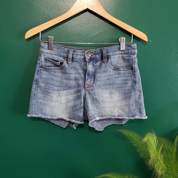 J. Crew Pants - J. Crew Raw Hem Distressed Jean Short Size 25